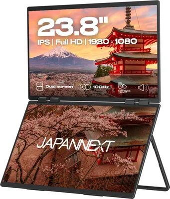 JAPANNEXT 60,5cm JN-DMD-IPS238F-C4 Dual-Monitor M-Touch FHD