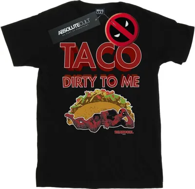 Produktbild von Marvel - "Taco Dirty To Me" T-Shirt für Damen BI20964 (5XL) (Schwarz)