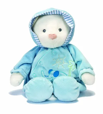 Produktbild von Aurora World Kuscheltier Snuggles im Schlafanzug, 38 cm, Blau