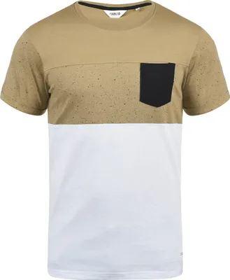 Produktbild von SOLID SDKold Herren T-Shirt Kurzarm Shirt mit Streifen und Rundhalsausschnitt