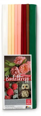 Produktbild von Werola Krepppapier Herbst farbsortiert 31 g/qm 10 Rollen
