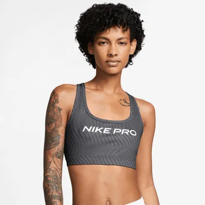 Image de Soutien-gorge Nike Pro Swoosh, gris, S, Femme