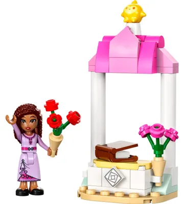 Zdjęcie produktu dla LEGO Disney Princess Budka powitalna Ashy, Zestaw do budowania, 6 lat(a), Plastik, 46 szt., 34 g