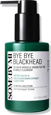 Immagine prodotto di SOME BY MI Bye Bye Blackhead Miracle Green Tea Tox Bubble Cleanser 120 ml