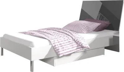 Produktbild von Schlafzimmer Modern Schrank Bett Nachttisch Tisch 5tlg. Jugend Kinder Zimmer Set