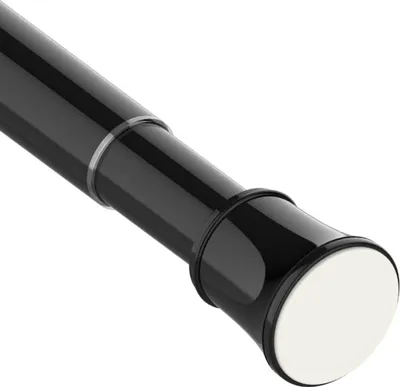 Produktbild von Gardinenstange Ohne Bohren - Ausziehbare Gardinenstange - Schwarz - 70-120 CM