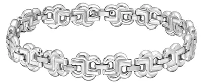 Imagen del producto de Pulsera para mujer de la marca BOSS Jewelry, colección DOUBLE B STRAND, fabricada en acero inoxidable con doble hilo