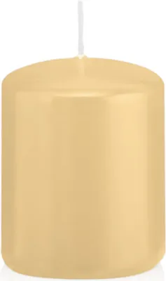 Produktbild von Stumpenkerzen Champagner Ø 48 x 60 mm, 24 Stück