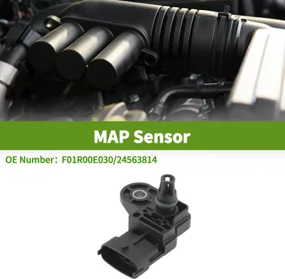 Image de Capteur De Pression Absolue D'Admission Map Pour Baojun No.F01R00E030 1 Pc
