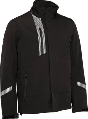 Produktbild von ELKA Elements Softshell Arbeitsjacke mit Segmentierte schwarze Reflektoren 3XL
