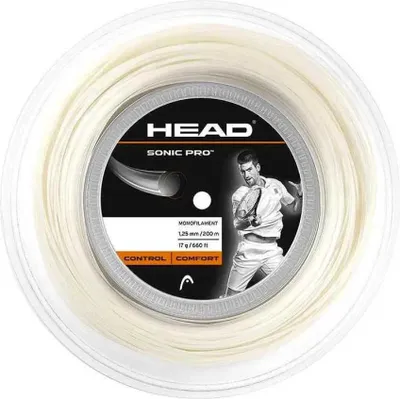 Image de Raquette Head Sonic Pro 200 M Cordage pour rouleaux de tennis Blanc 1.30 mm Blanc 1.30 mm