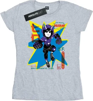 Produktbild von Disney - "Big Hero 6" T-Shirt für Damen BI15093 (S) (Grau)