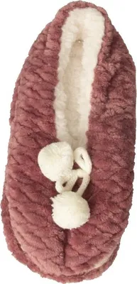 Immagine prodotto di Pantofola ciabatta donna CIOCCA babbuccia casa antiscivolo morbida e calda homewear articolo HD054A, 1-36/38, Poliestere 100%