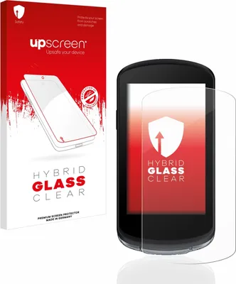 Produktbild von upscreen Schutzglas für Garmin Edge 1040 Schutzfolie Panzer Folie Glas Display Schutz klar