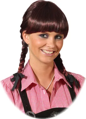 Produktbild von Lotta Zopfperücke kastanienbraun