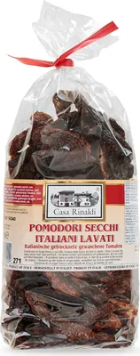 Immagine prodotto di Casa Rinaldi Pomodori secchi in busta di plastica, pronti per il consumo 500g