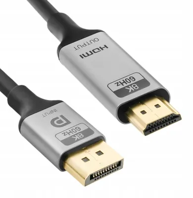 Obrázek produktu pro Spacetronik KDH-SPA030 Kabel DisplayPort na HDMI 8K 60Hz 3m
