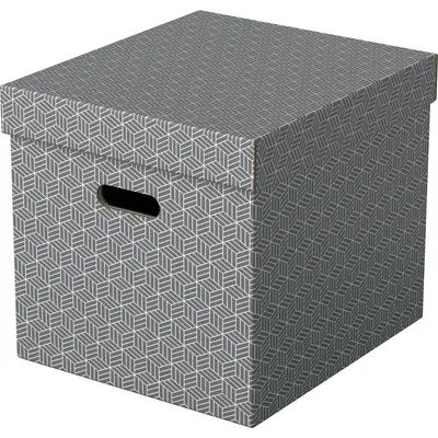 Produktbild von Esselte 628289 Dateiablagebox Karton Grau