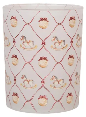 Immagine prodotto di Clayre & Eef Portacandela Ø 10x13 cm in vetro bianco