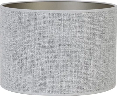 Produktbild von Light & Living - lampenschirm - Saverna - grau - textil - Ø 25cm - E27 - 2225806