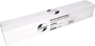 Produktbild von Deiss UNIVERSAL Bettenabdeckung transparent 3200 x 950 mm 200 Stück Rolle