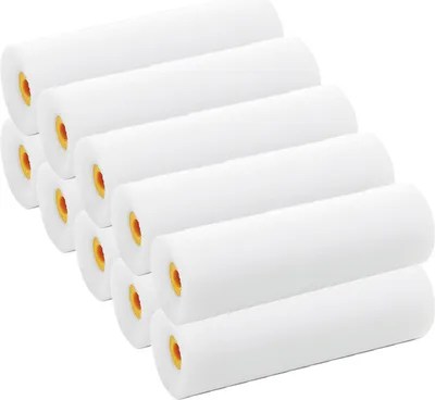 Produktbild von Schaumwalze, superfein, gerade 11 cm 10 Farbrollen