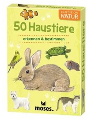 Produktbild von Expedition Natur: 50 Haustiere