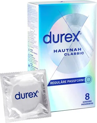 Produktbild von Durex Hautnah Classic Kondome 8 Stück