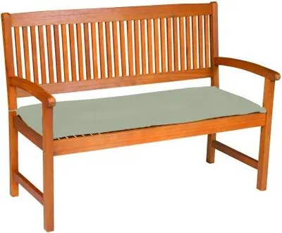 Obrázek produktu pro Doppler Sedák LIFE na 2-místnou lavici 120 x 45 x 4 cm, sv. zelená