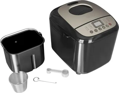 Zdjęcie produktu dla Black & Decker BXBM600E, 1 kg, Opóźniony start czasomierza, Okienko, Minutnik, Funkcja utrzymywania temperatury, 600 W