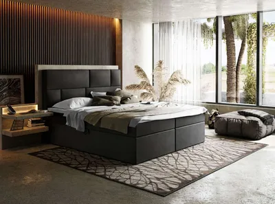 Produktbild von LUCY Kontinentalbett mit Taschenmatratze 160x200 cm Madryt 9100 mit Topper