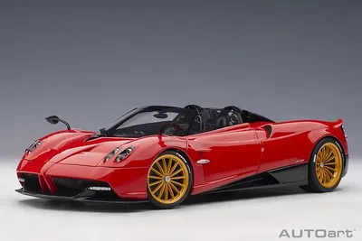 Produktbild von AUTOart 78287 - 1/18 Pagani Huayra Roadster (Rosso Monza) - Neu