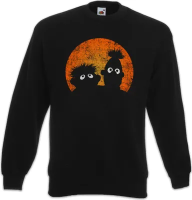 Produktbild von Urban Backwoods E & B Puppets, Sweatshirt, Farbe: Schwarz, Größe: L