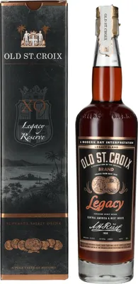Produktbild von Old St. Croix A.H. Riise XO Legacy Reserve Superior Spirit Drink 42% Vol. 0,7l in Geschenkbox