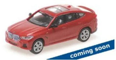 Produktbild von Minichamps 1:87 BMW X6 - 2020 - RED METALLIC 870020522
