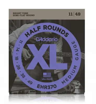 Image de Cordes D'Addario EHR370 pour guitare électrique