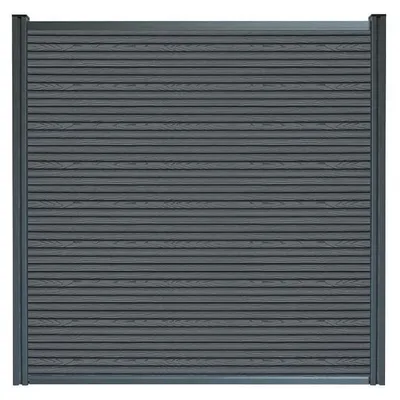 Produktbild von HOME DELUXE WPC Sichtschutzzaun CALLADO PREMIUM 1 x Element + 2 x Pfosten - Höhe: 185 cm |  Zaun, Sichtschutz, Zaunelemente, Sichtschutzwand, Gartenzaun