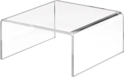 Produktbild von Dekobrücke aus Acrylglas in 100x50x100mm - Zeigis® / Warenträger / U-Ständer / Acrylständer / Warenpräsentation / Dekoständer / Dekoaufsteller / Acryl / transparent / klar / farblos