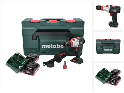 Produktbild von Metabo SB 18 LTX BL Q I Akku Schlagbohrschrauber 18 V 130 Nm Brushless + 2x Akku 4,0 Ah + Ladegerät + metaBOX