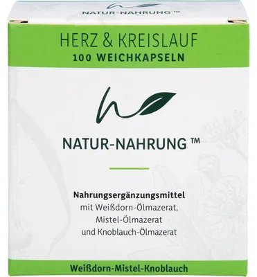 Productafbeelding van Natur Nahr, hart- en vaatgezondheid, 100 stuks voedingssupplementen