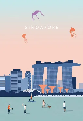 Obrázek produktu pro Puzzle Moment - Singapur (99 dílků)