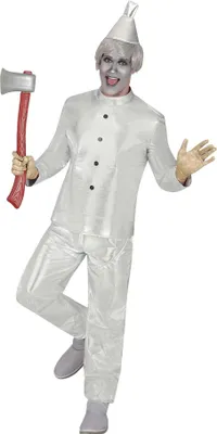 Produktbild von Fiestas Guirca - Der Zinnmann-Kostüm für Herren Set FG730 (L) (Silber)