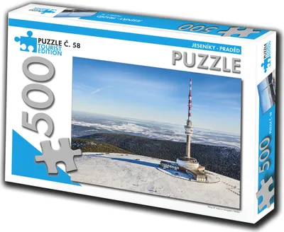 Obrázok produktu pre PUZZLE TOURIST č. 58 - Jeseníky - Praděd 500 Stück