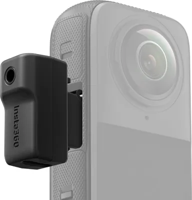 Produktbild von Insta360 X4 Mic Adapter, Farbe:Schwarz
