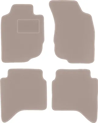 Produktbild von Beige Veloursmatten für: Toyota Hilux VII N25 N2 Pickup (2006-2015)