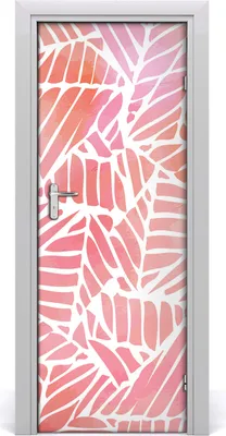 Produktbild von Tulup Türaufkleber 75x205 cm Dekorative Aufkleber Selbstklebend Wasserdichte Tapete Abnehmbar Schlafzimmer Wohnzimmer Wohnkultur - abstraktes Muster