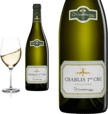 Produktbild von 2022 Chablis 1er Cru VAILLONS von La Chablisienne - Weißwein