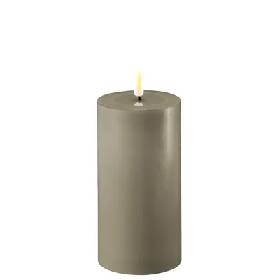 Produktbild von Deluxe HomeArt LED Kerze Sand Stumpenkerze 7,5 x 15 cm