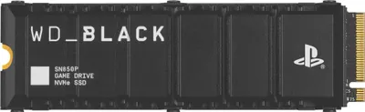Produktbild von WD_BLACK SN850P 4 TB NVMe SSD Offiziell Lizenziert für PS5 Konsolen (interne Gaming SSD, optimierter Kühlkörper, PCIe Gen4 Technologie, bis zu 7.300
