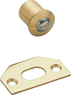 Produktbild von Lamp Kugelschnapper TS-S - Einbohrmontage, ø12 mm, hochwertig, Messing poliert